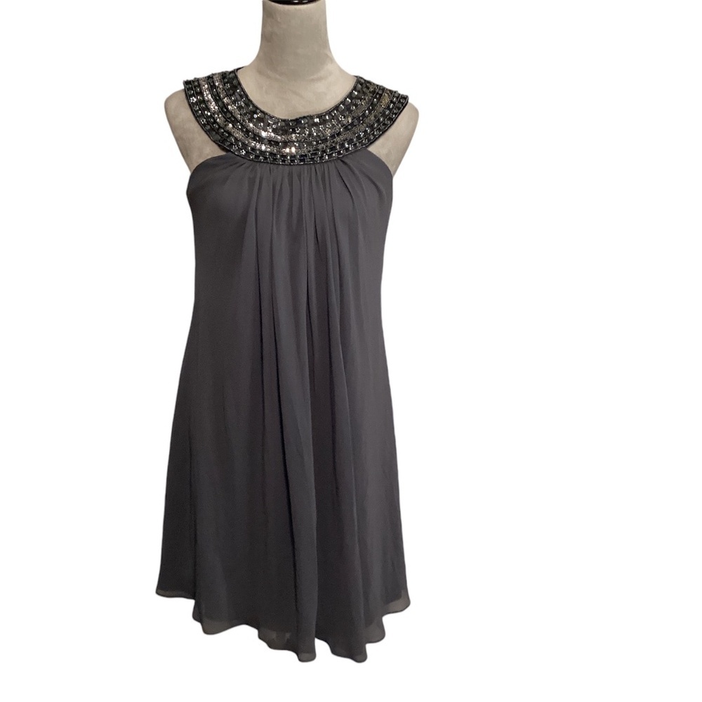 JS Boutique Dress Formal HOCO Flowy Sequins Party Event Glam Holiday Womens SZ 6